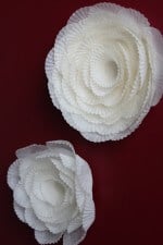 Blumen aus Pralinenförmchen