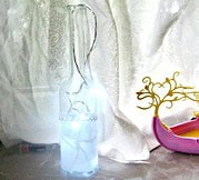 schöne alte Flaschen werden herrliche Lampen