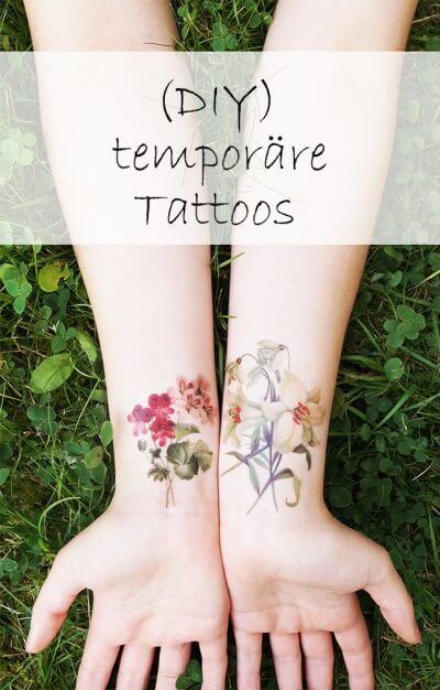 Temporäre DIY Tattoos