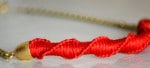 DIY | Makramee Halskette in knallrot