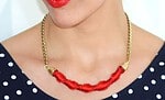 DIY | Makramee Halskette in knallrot