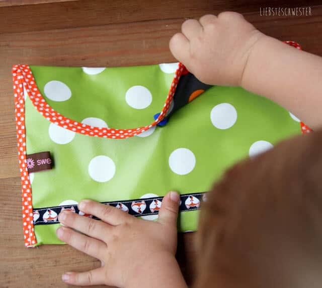 Eine Reise-Bestecktasche kann so praktisch sein