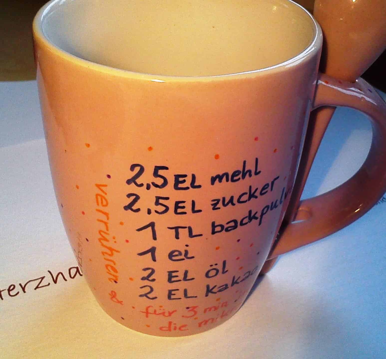 ***Mug Cake zum Immer-wieder-backen***