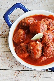 Spanische Albondigas mit Papas Arrugadas von den [Foodistas]