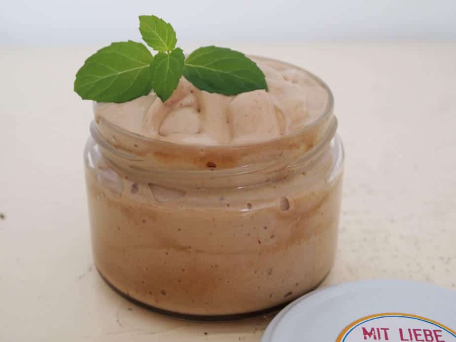 Fußbutter Schoko-Minze