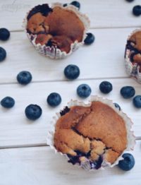 Saftige Blaubeermuffins