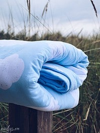 Genähte Picknickdecke