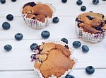 Saftige Blaubeermuffins