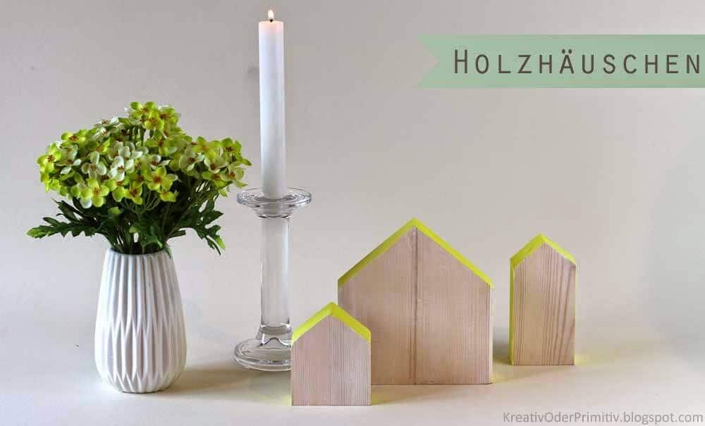 Schlichte Holzhäuschen