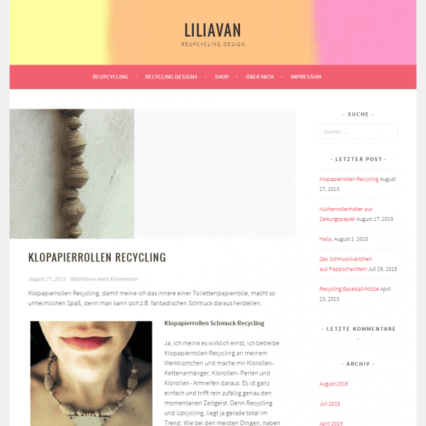 LiliaVan | Reupcycling Design LiliaVan | Reupcycling Design