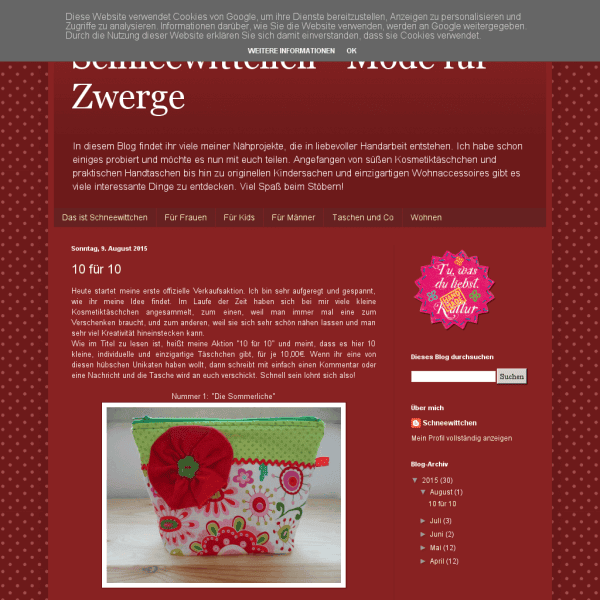 Schneewittchen – Mode für Zwerge