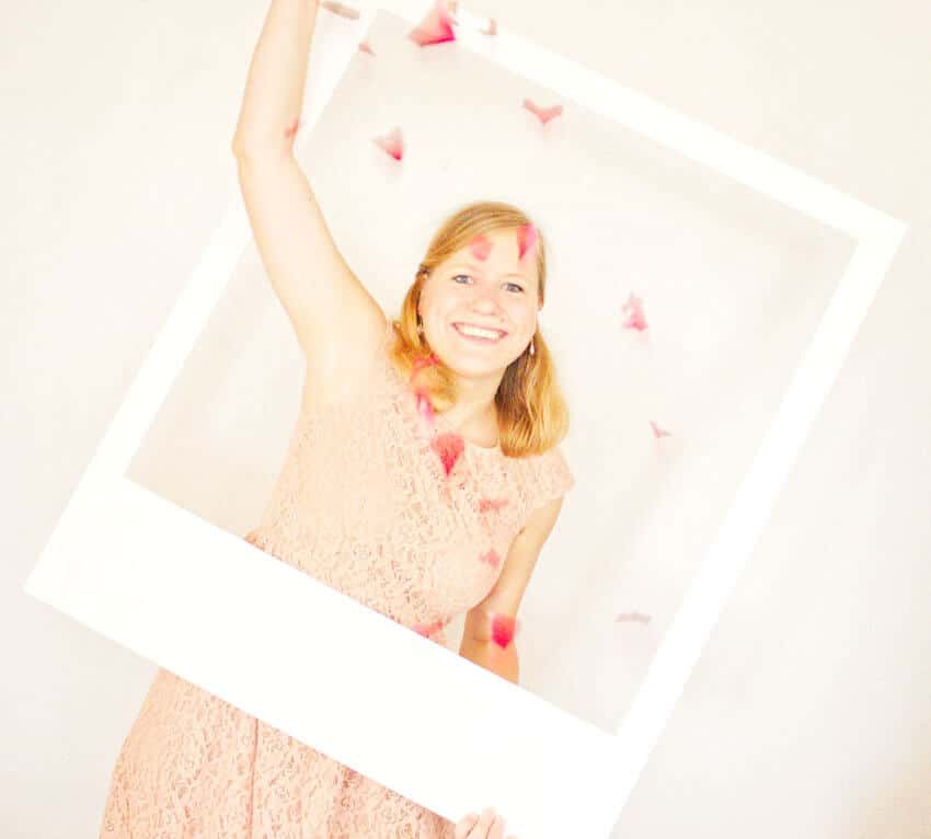 DIY Polaroid Bilderrahmen für die Fotobox
