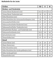 Jacke im Ajourmustermix