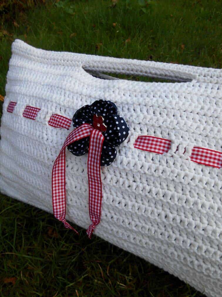 Sommertasche „Sunny“ zum selber häkeln