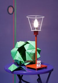 Origami-Lampenschirm: Der Stern der Sonobe