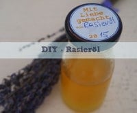 DIY - Rasieröl Lavendel-Eucalyptus