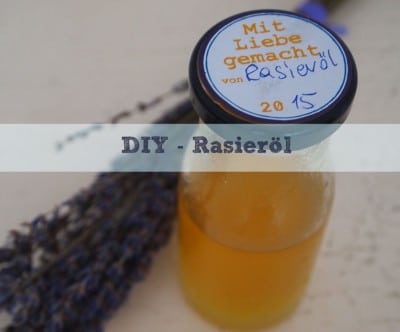 DIY - Rasieröl Lavendel-Eucalyptus