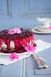 „Rote Grütze Kuchen!"