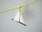 Schiffchenkette für das Kinderzimmer DIY