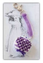 Macaron Schlüsselanhänger