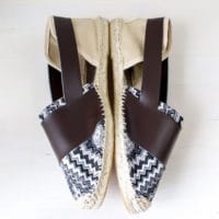 Selbstgenähte Espadrilles