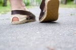 Selbstgenähte Espadrilles