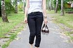 Selbstgenähte Espadrilles