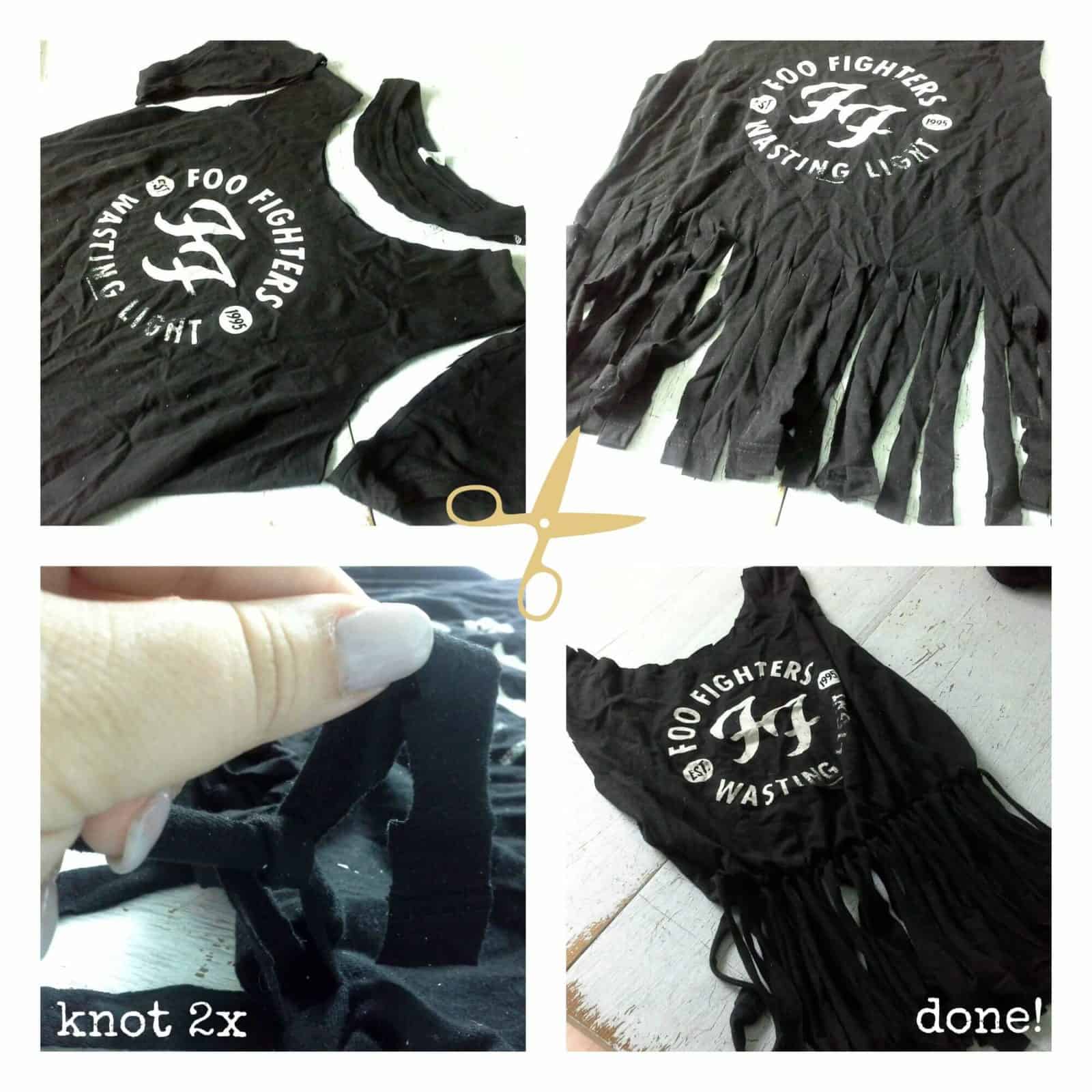 Upcycling:Aus einem Shirt eine Tasche machen, ganz ohne nähen