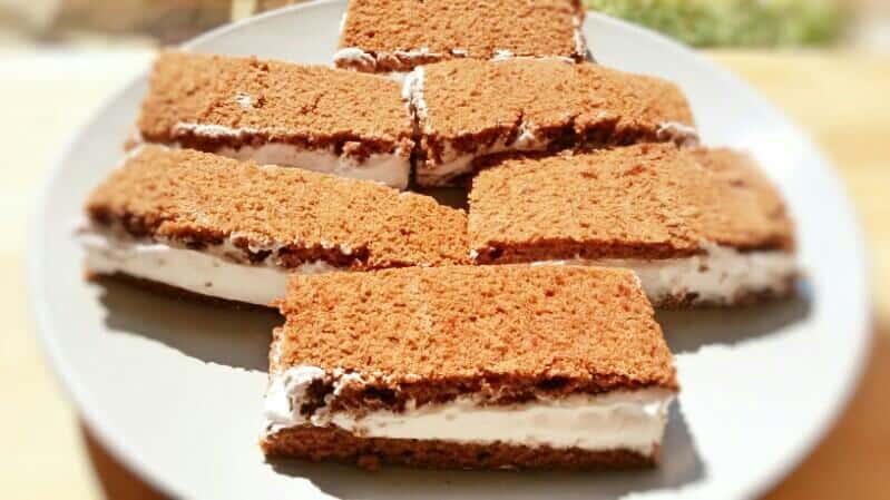 vegane Milchschnitte