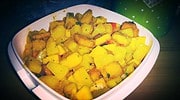 veganer Geflügelsalat mit Tofu in Curry-Sauce