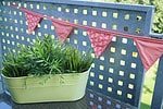 Einfache Wimpelkette nähen
