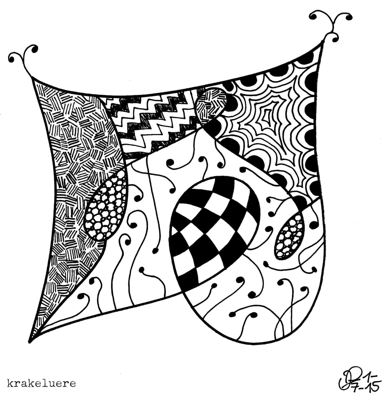 Zentangle – Entspannter Kritzelspaß