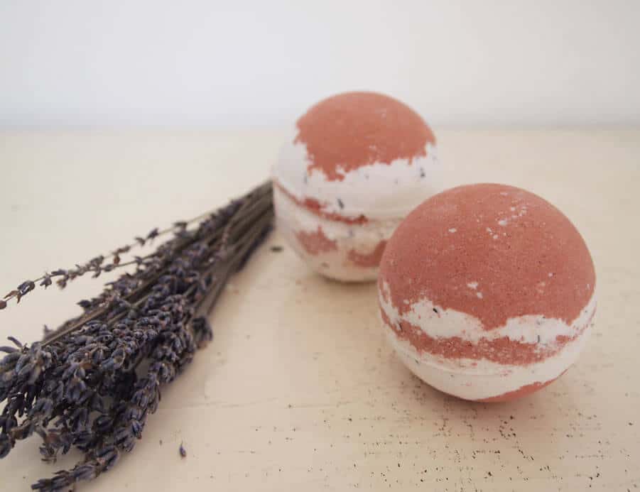 DIY Badebomben Lavendel-Tonka
