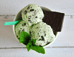 Schoko-Minze-Eis