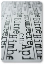 Marmelade schwarz-weiss {Free Printable}