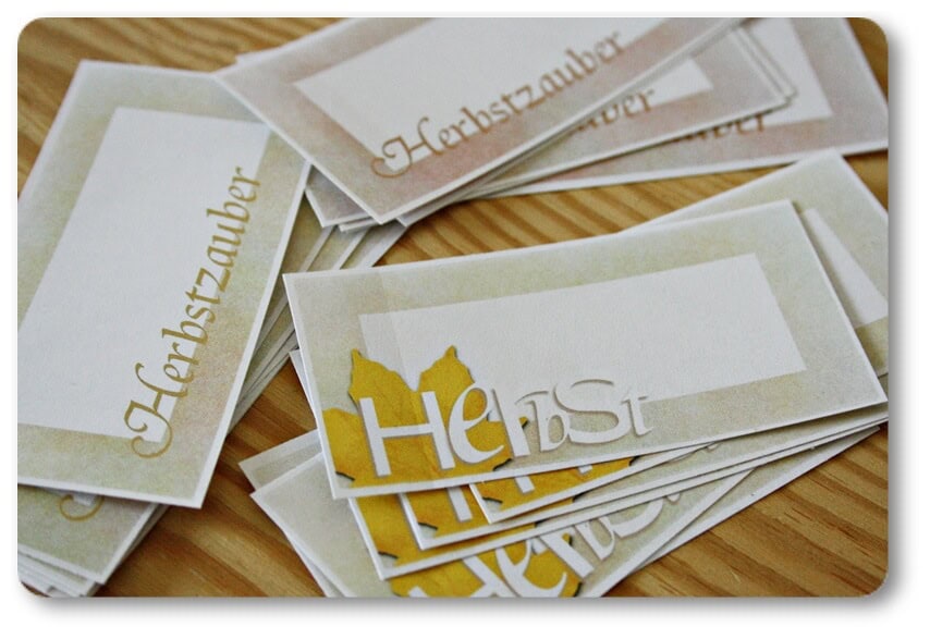 Der Herbst ist (fast) da … {Free Printable}