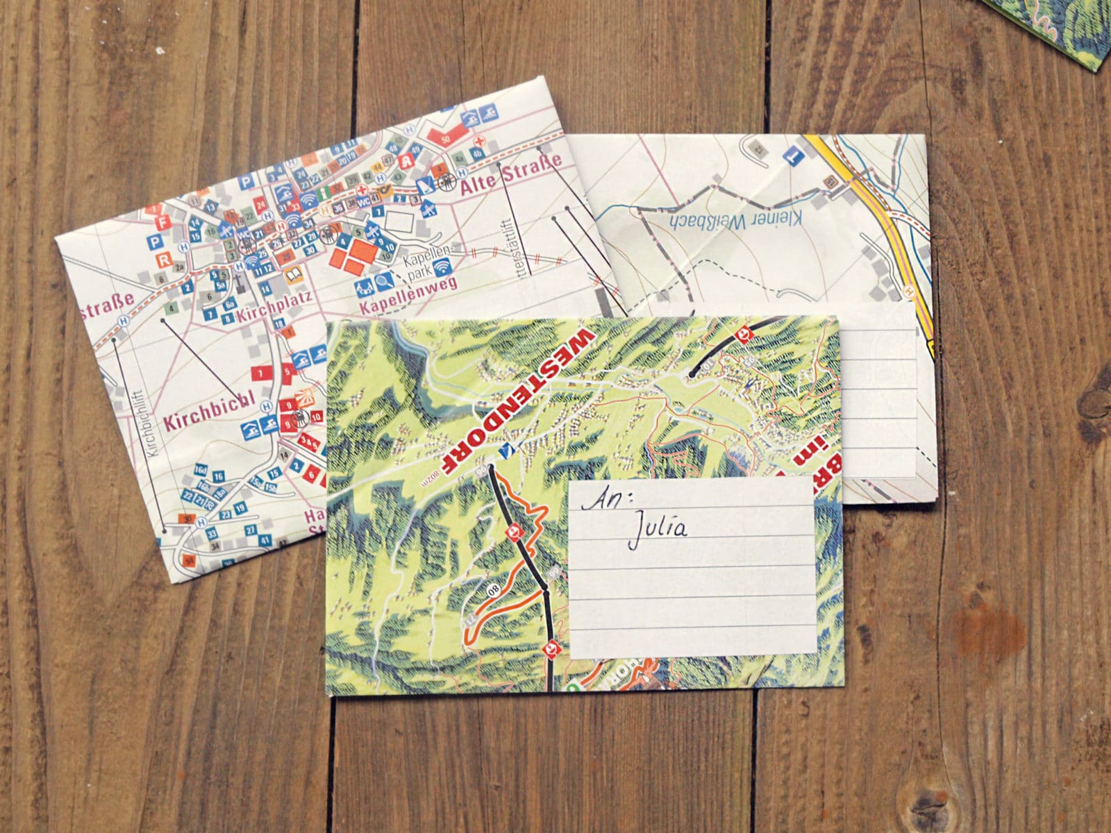 DIY upcycling Urlaubsgrüße