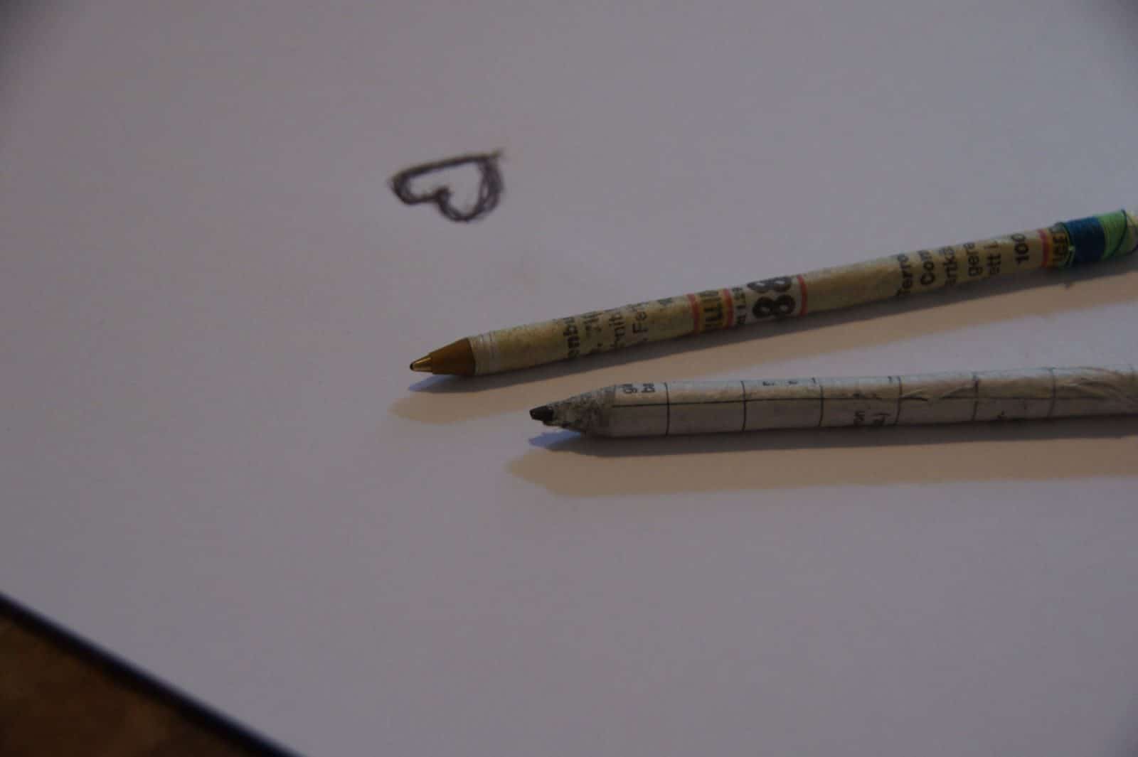 Papierstifte