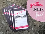 Dekoration für die Grillparty selber basteln