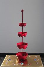 Etagere aus PET-Flaschen