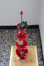 Etagere aus PET-Flaschen