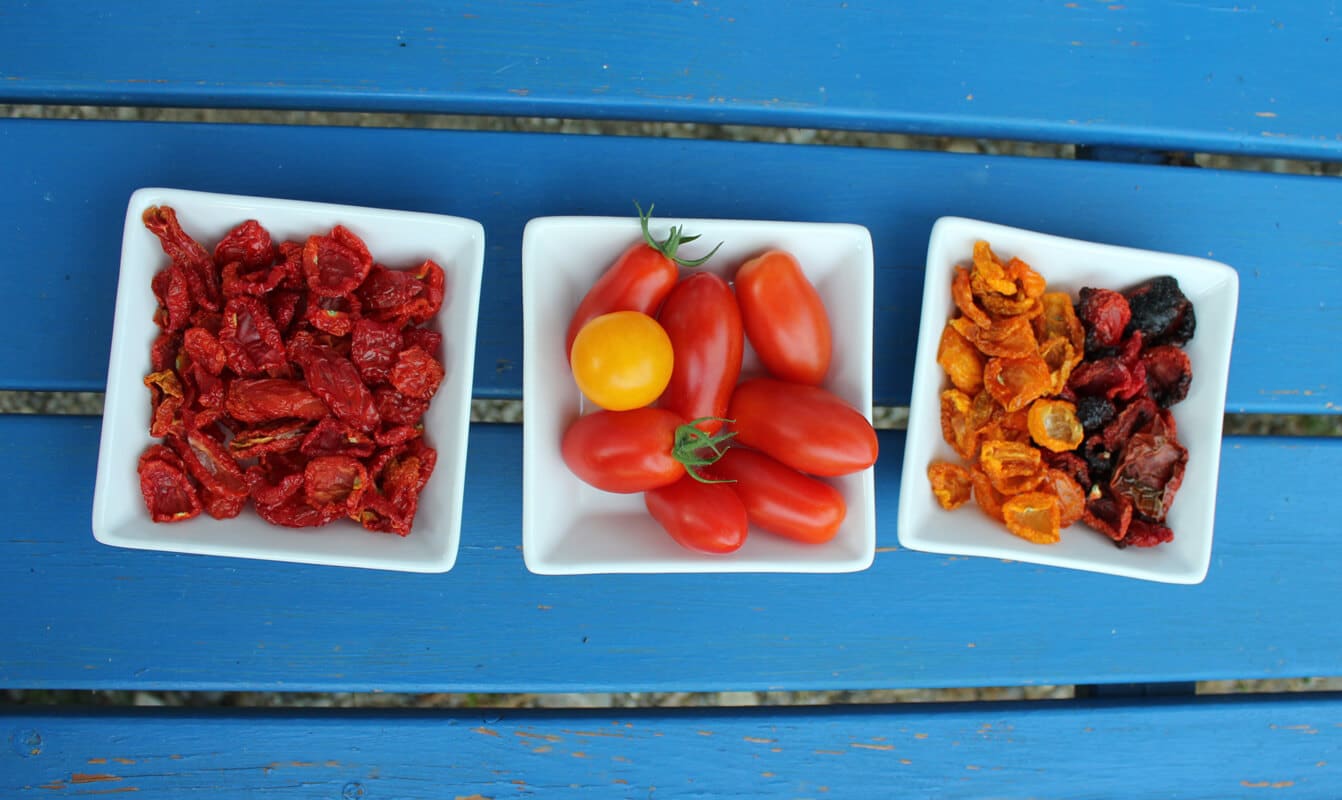 Getrocknete Tomaten… und leckere Tomatenbutter