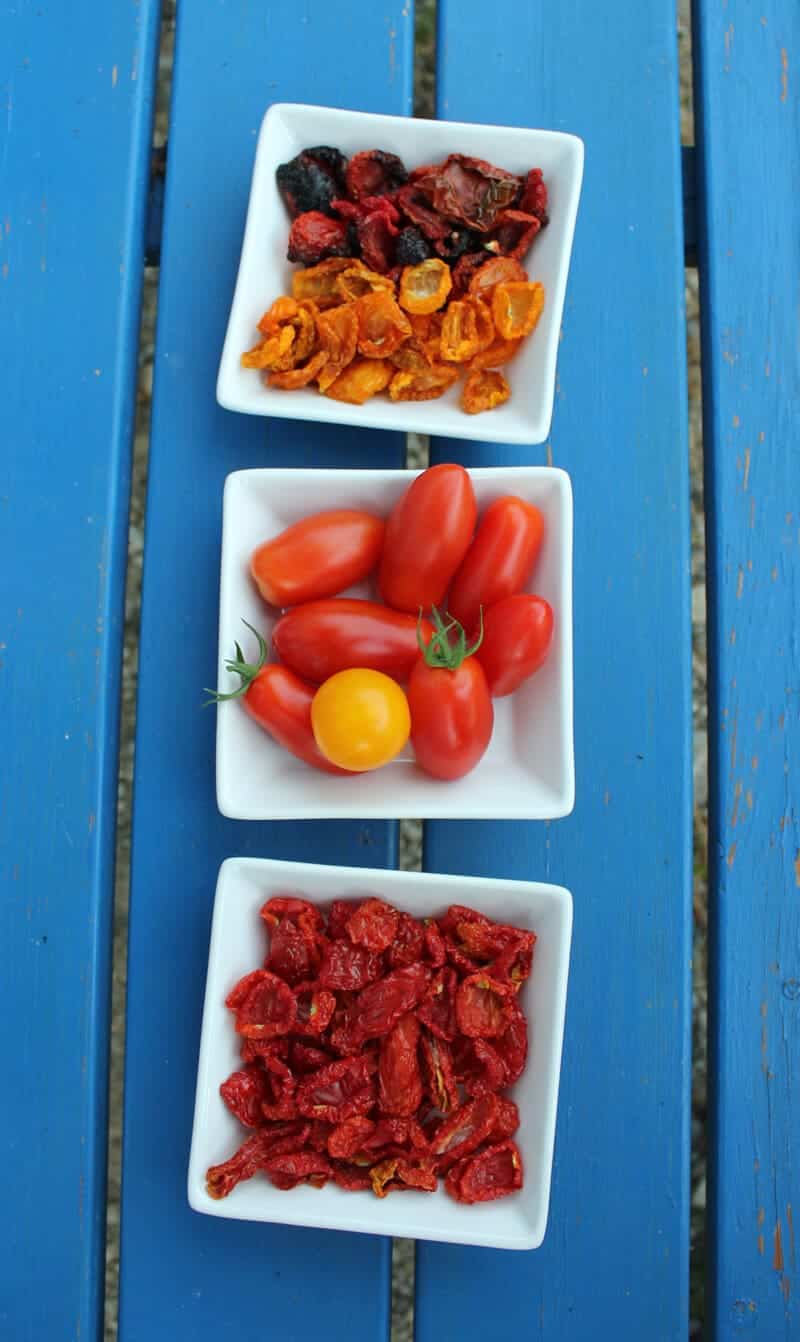 Getrocknete Tomaten… und leckere Tomatenbutter