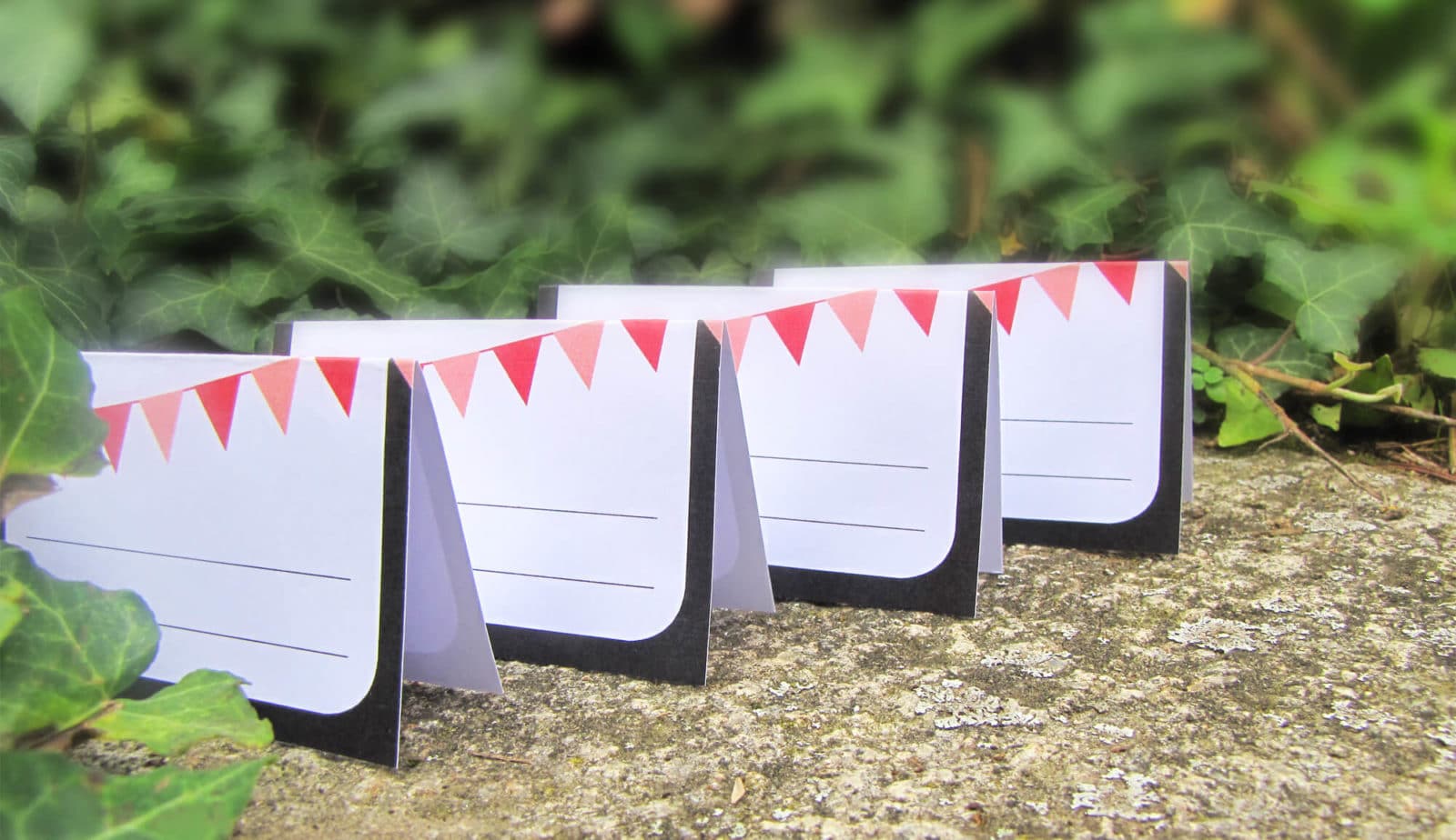 Dekoration für die Grillparty selber basteln