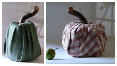 Herbstdeko aus Stoff