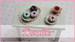 FIMO Donuts | polymerclay miniature art