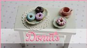 FIMO Donuts | polymerclay miniature art