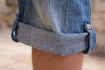 Coole Jeansbermuda