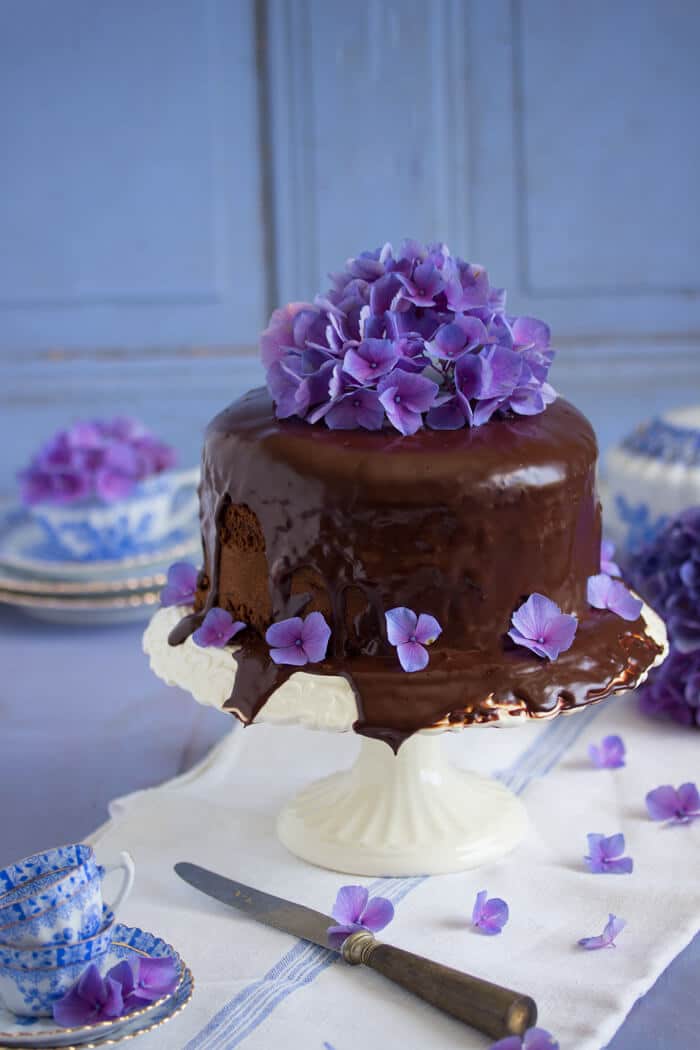 „Ingwer Torte mit einer Zartbitter Ganache!“