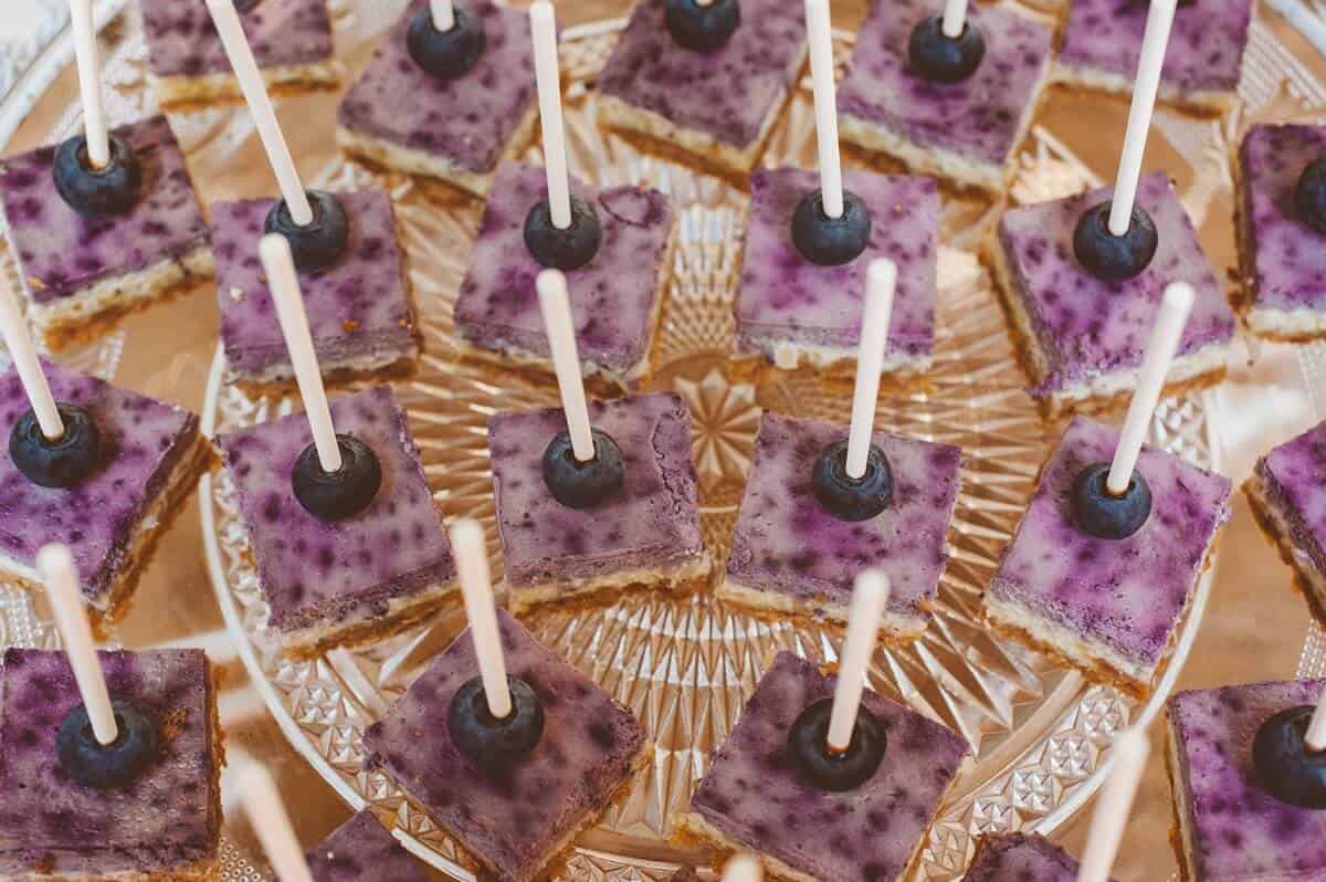 Mini Bluebeery Cheescake von den [Foodistas]